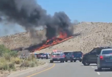 Un avión militar se estrella cerca del Aeropuerto Internacional Sunport de Albuquerque