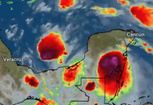 Monitorean posible formación de ciclón tropical en el Golfo de México